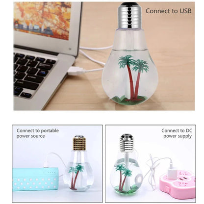 Creative LED Bulb Humidifier